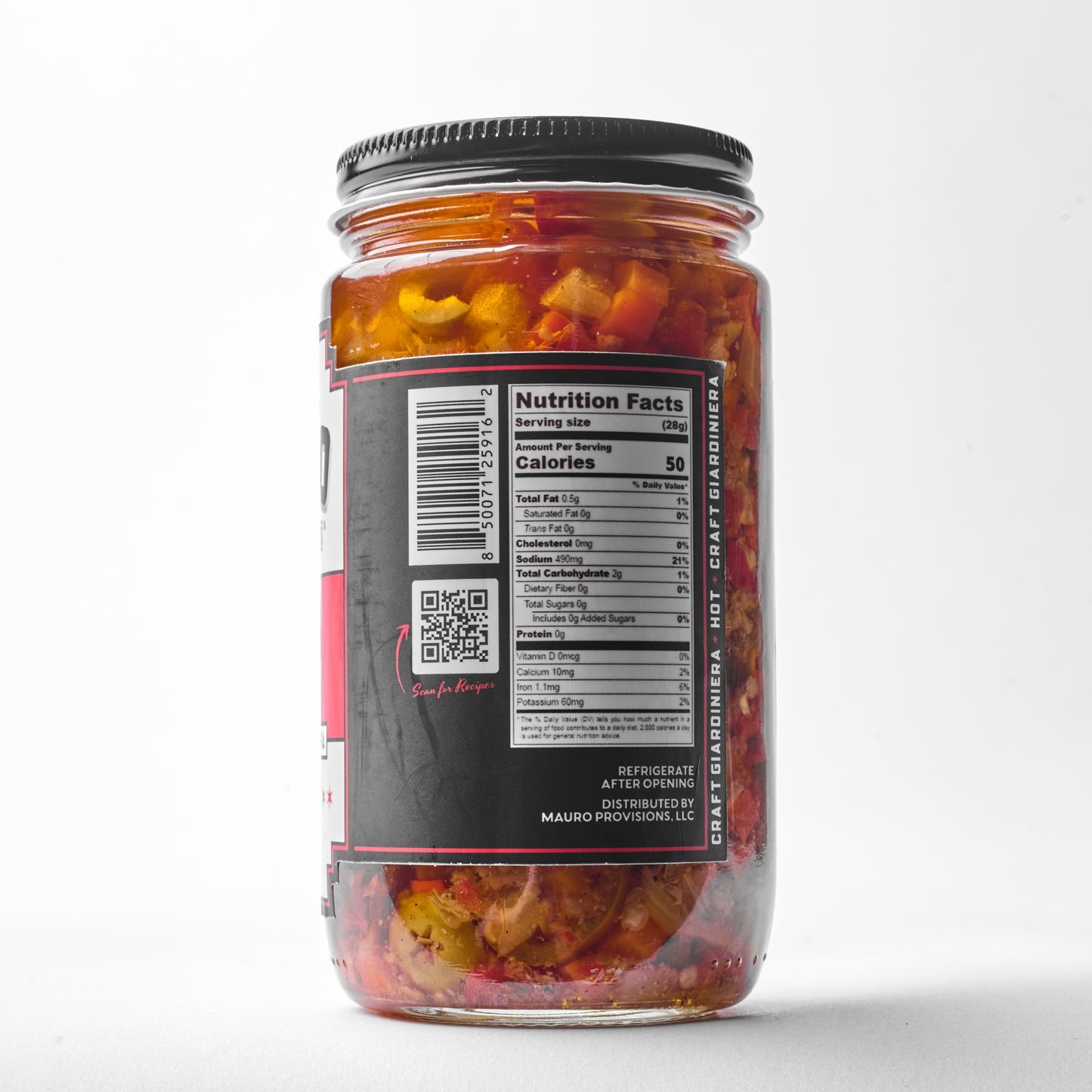 Hot Giardiniera 12oz
