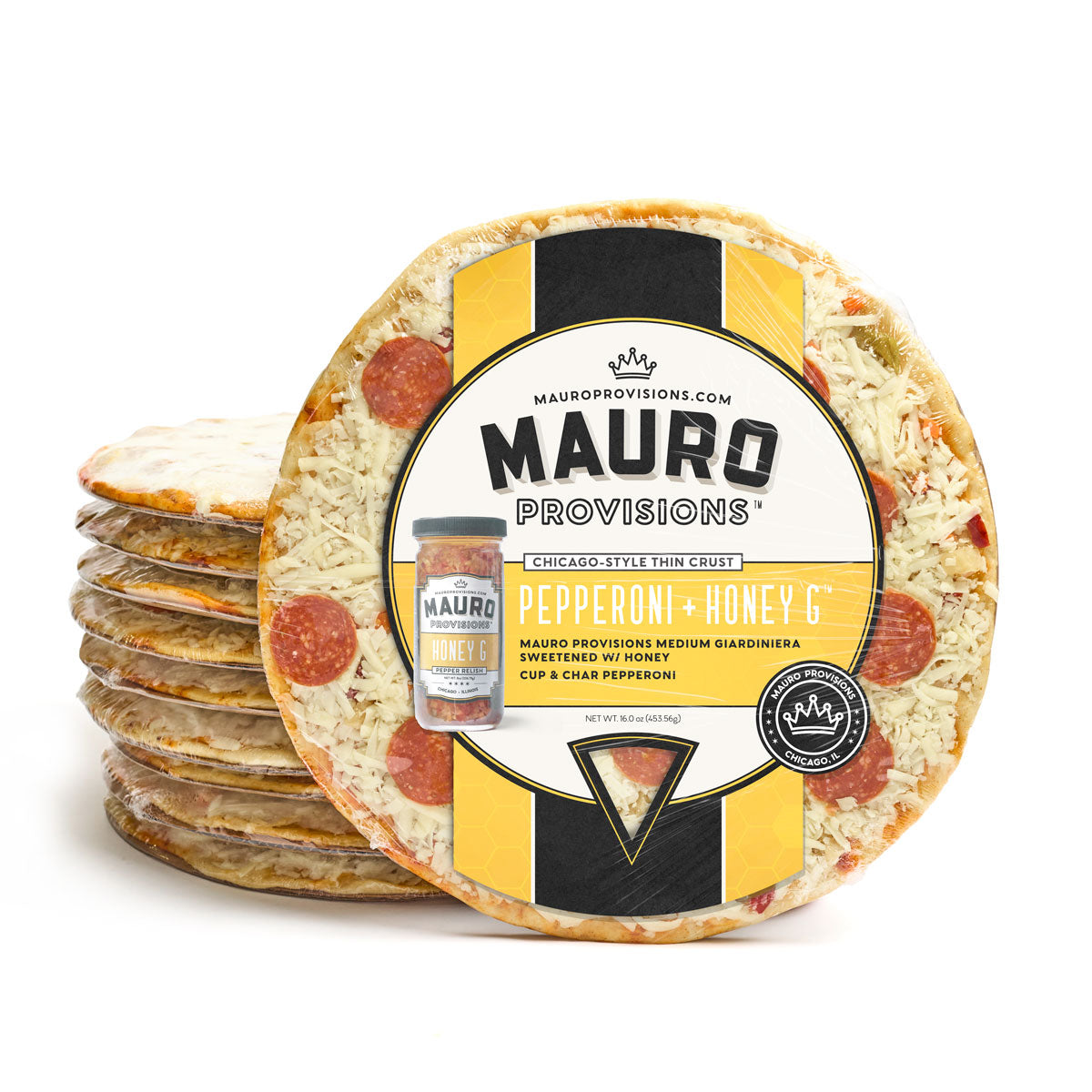 12" Pepperoni + Honey G Pizza