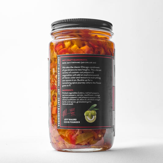 Hot Giardiniera 12oz